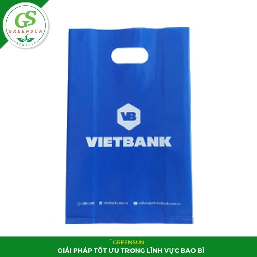 Túi tự phân hủy in logo thương hiệu do GreenSun sản xuất theo yêu cầu